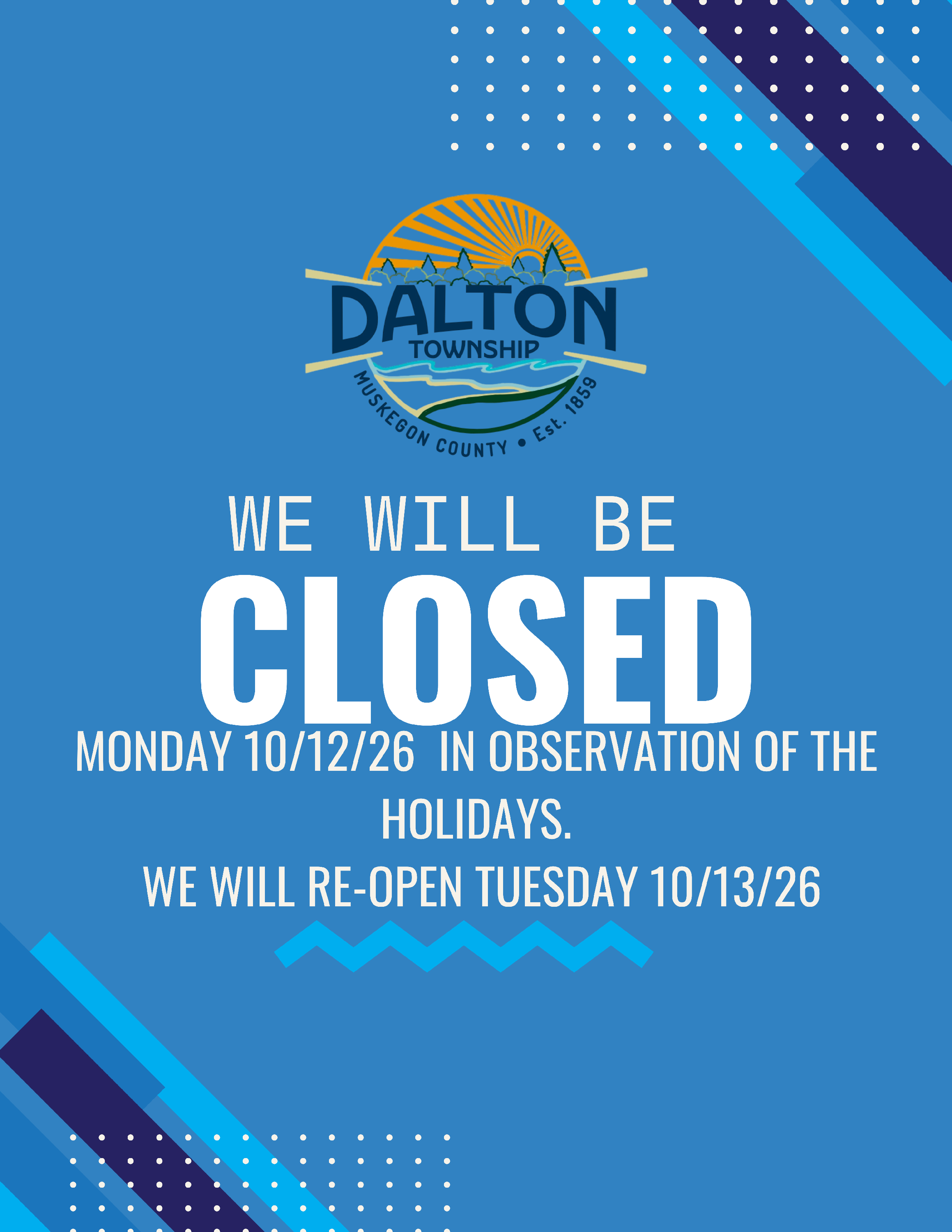 Blue Professional Closed Flyer